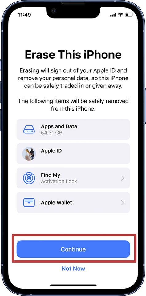 Reset iPhone without iTunes に対する画像結果