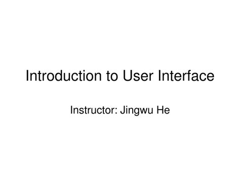 Introduction to User Interface Presentation に対する画像結果
