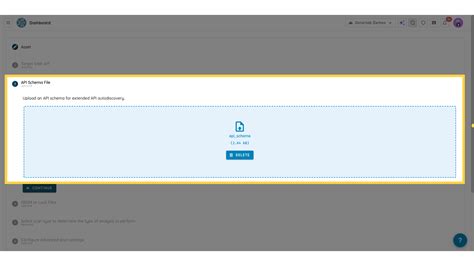 API Dash Schema に対する画像結果
