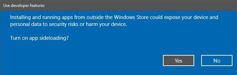 Image result for Side Loading Windows Apps