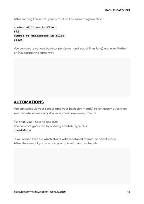 Image result for Bash Shell Cheat Sheet