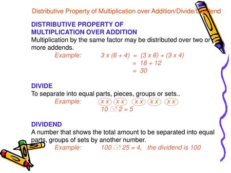 Toradh íomhá ar Right Distributivity of Division Over Addition