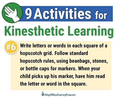 Image result for Kinesthetic Exercise