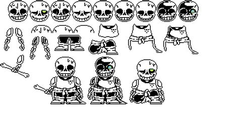 Toradh íomhá ar Distrust Sans Sprite Sheet