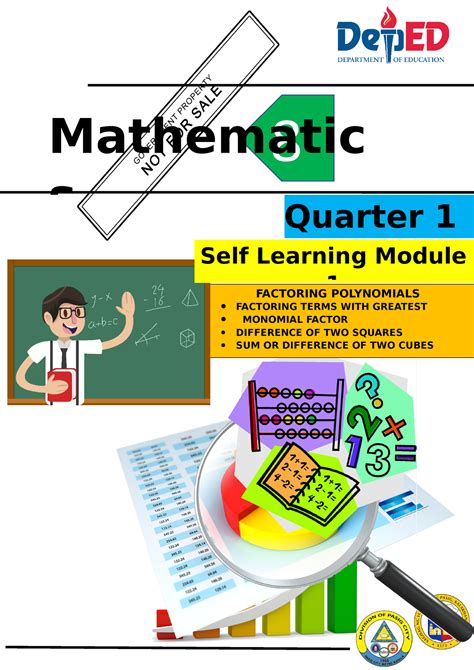 Image result for Mathematics 8 Quarter 4 Module 1