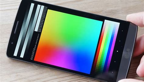 Toradh íomhá ar Android Phone Display