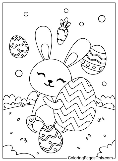 Afbeeldingsresultaten voor Rabbit Coloring Pages