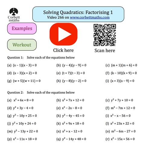 Image result for Problem Solving in Quadratics Worksheet