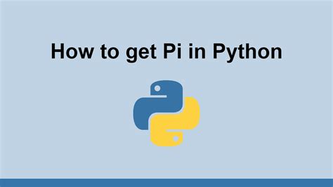 Image result for Pi Math Module in Python