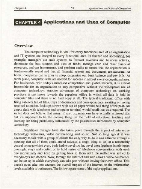 Image result for Basic Applications of Computer PDF