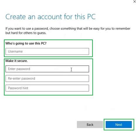 Image result for Create New User Windows 1.0