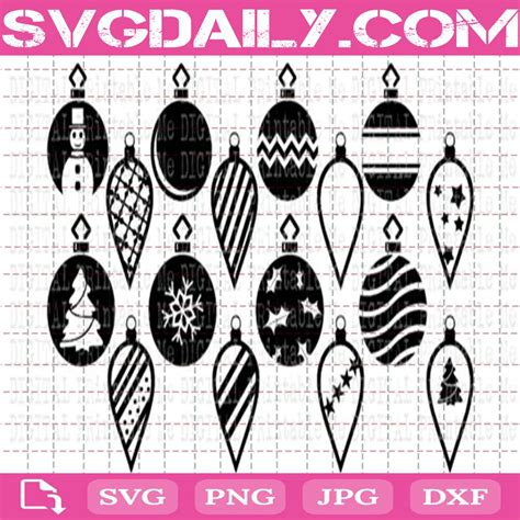 Image result for Christmas's Ball SVG