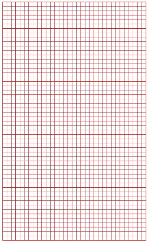 Image result for Graph Paper Printable Red