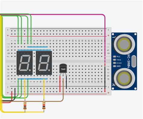 Image result for Arduino Temperature Monitor with 7 Segment Display