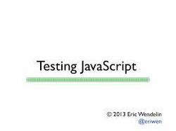 Toradh íomhá ar Javascript Testing