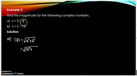 Afbeeldingsresultaten voor Complex Number Magnitude