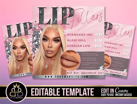 Image result for Botox and Lip Flip Flyer