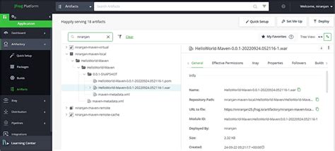 Afbeeldingsresultaten voor Jfrog Artifactory Example