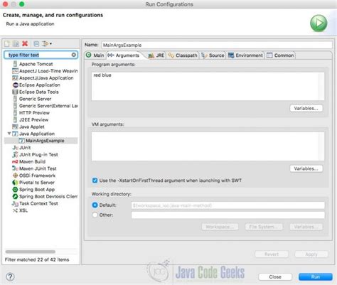 Java Main Examples に対する画像結果