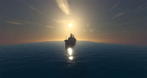 Image result for Minecraft WW2 Ship