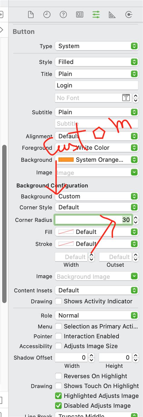 Image result for Rounded Button iOS