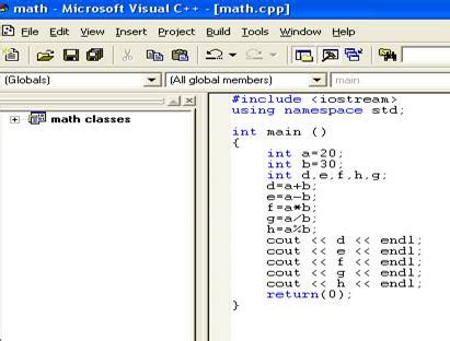 Afbeeldingsresultaten voor C-code Math Explained