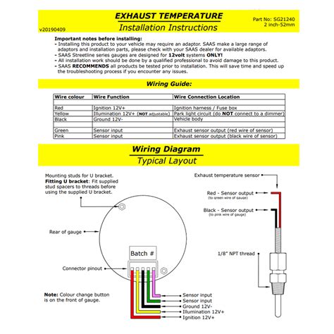 Image result for How to Test EGT Gauge