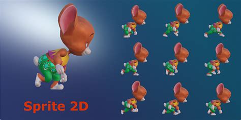 How to Get a 2D Sprite in Blender に対する画像結果