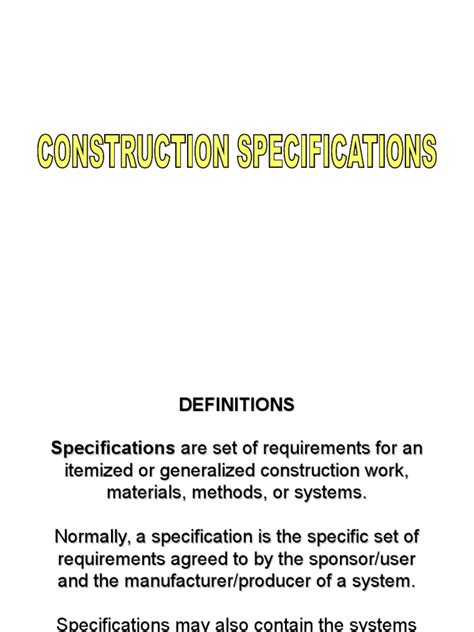 Outdated Specifications Construction に対する画像結果