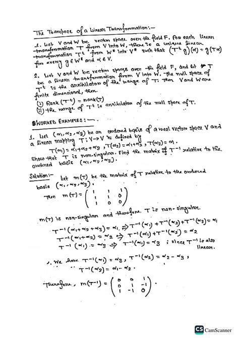 Transpose Linear Algebra に対する画像結果
