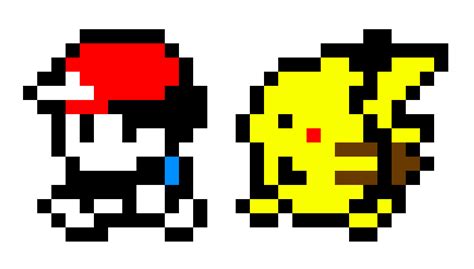 Afbeeldingsresultaten voor Pikachu Sprite Yellow Version