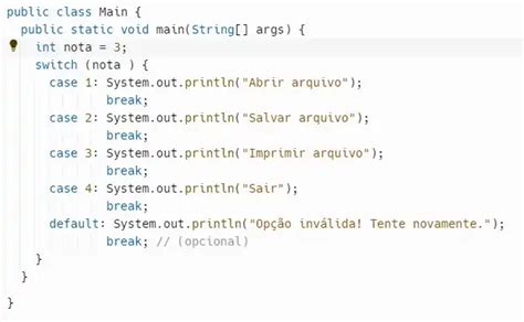 Toradh íomhá ar Questions for Switch Case in Java