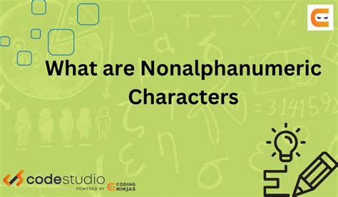 Image result for Non Numeric Character