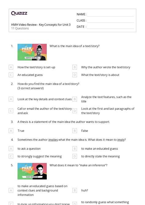 Image result for Text Structure Printable Worksheets 6th Grade