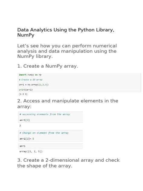 Define Data Analysis in Python に対する画像結果