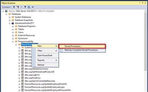 Image result for Create New Stored Procedure SQL