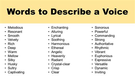 Image result for Descriptive Sound Words