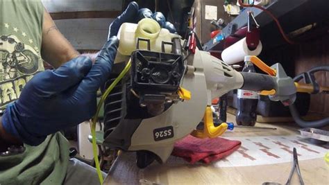 Image result for Ryobi Trimmer Fuel Line Diagram