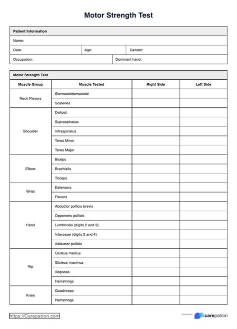 Motor Assessment Scale Movements に対する画像結果