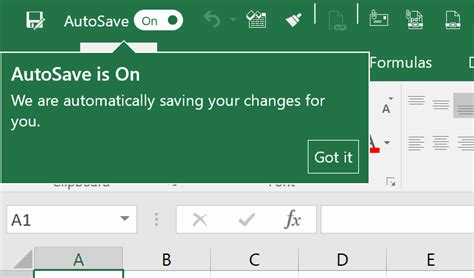 Afbeeldingsresultaten voor Automatic Save in Excel