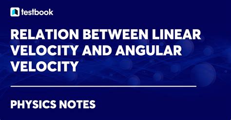 Image result for Linear and Angular Velocity