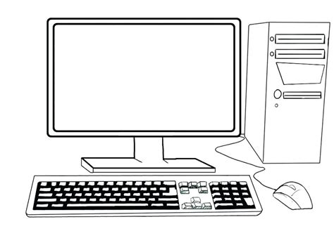 Image result for Computer Coloring Sheets for Kids