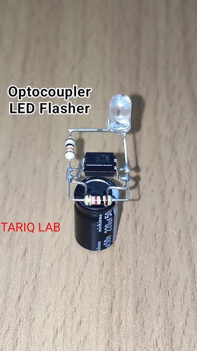 Image result for Optocoupler LED Flasher