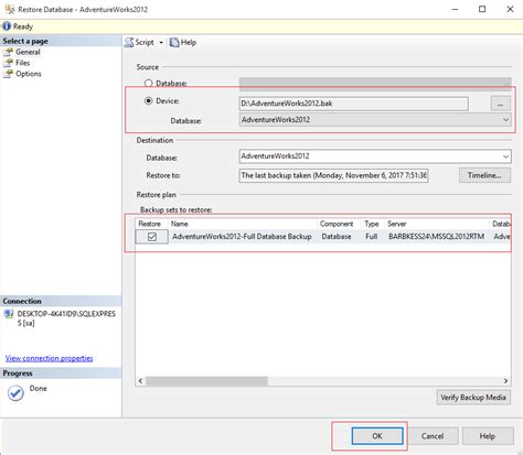 Afbeeldingsresultaten voor Restore SQL Database From Bak File