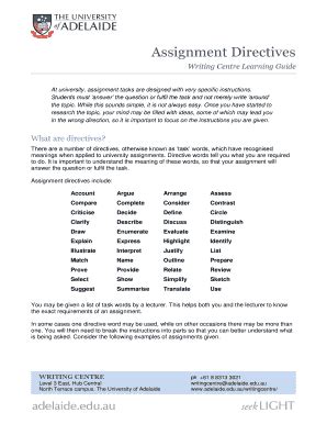 Image result for Direction for Assignment