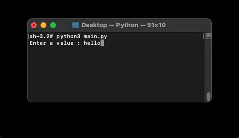 Python Read User Input に対する画像結果