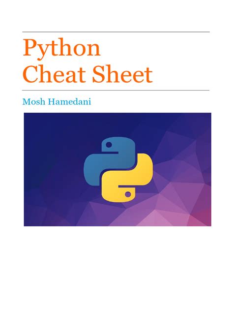 Image result for cheatsheet binary python