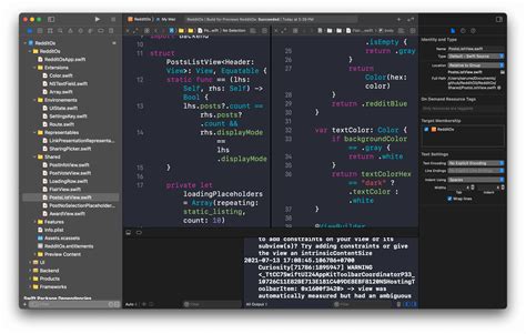 Image result for Xcode Screen