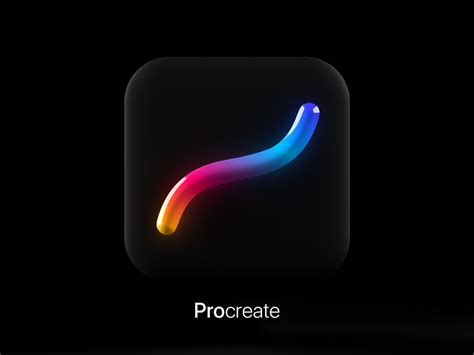Toradh íomhá ar Offical Procreate App Icon