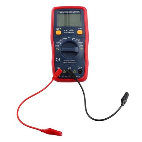 Capacitance Meter に対する画像結果